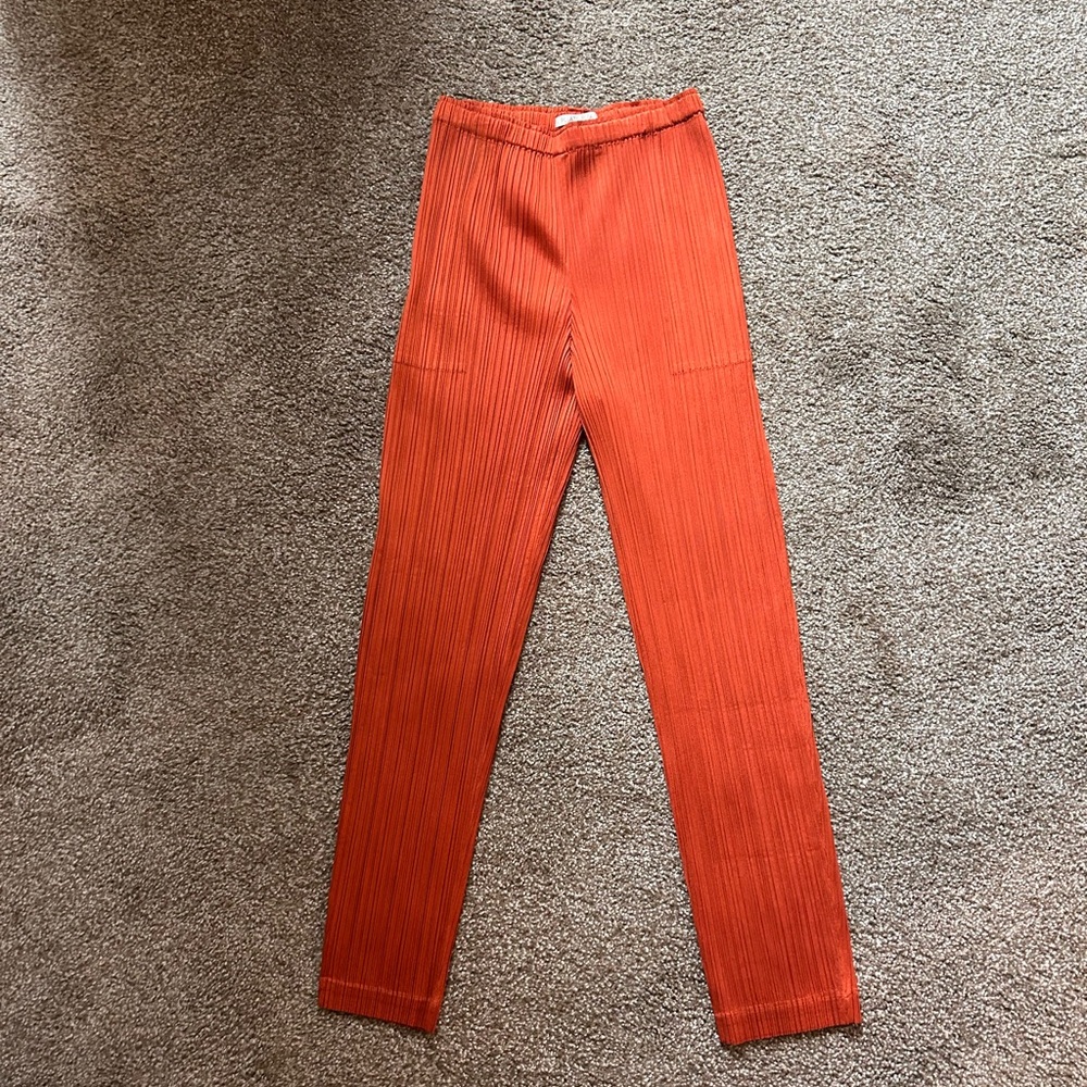 Pleats Please Issey Miyake slim pant size 3